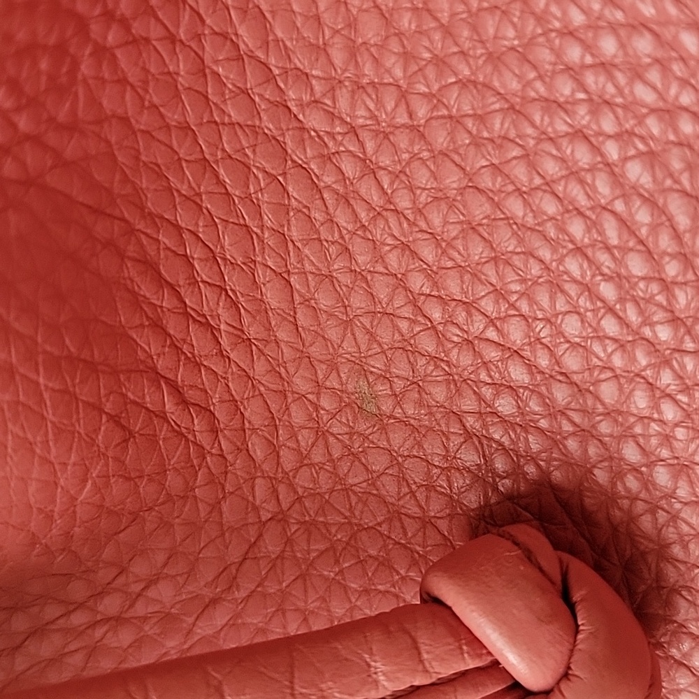 Coach Park Coral Pebbled Leather Turnlock Drawstring Closure Backpack - Picture 11 of 15